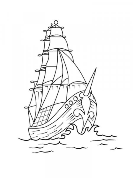 Sailboat coloring pages. Free Printable Sailboat coloring pages.