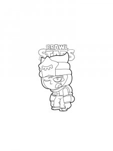 Legendary Fighter Sandy Coloring Page