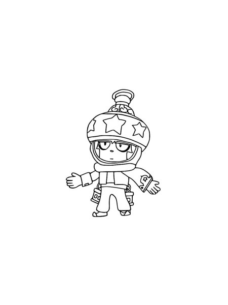 Sandy Brawl Stars Coloring Pages Sandy Brawl Stars Coloring Page 11