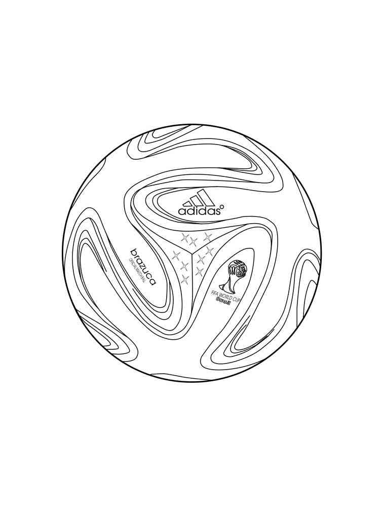 Soccer Ball coloring pages