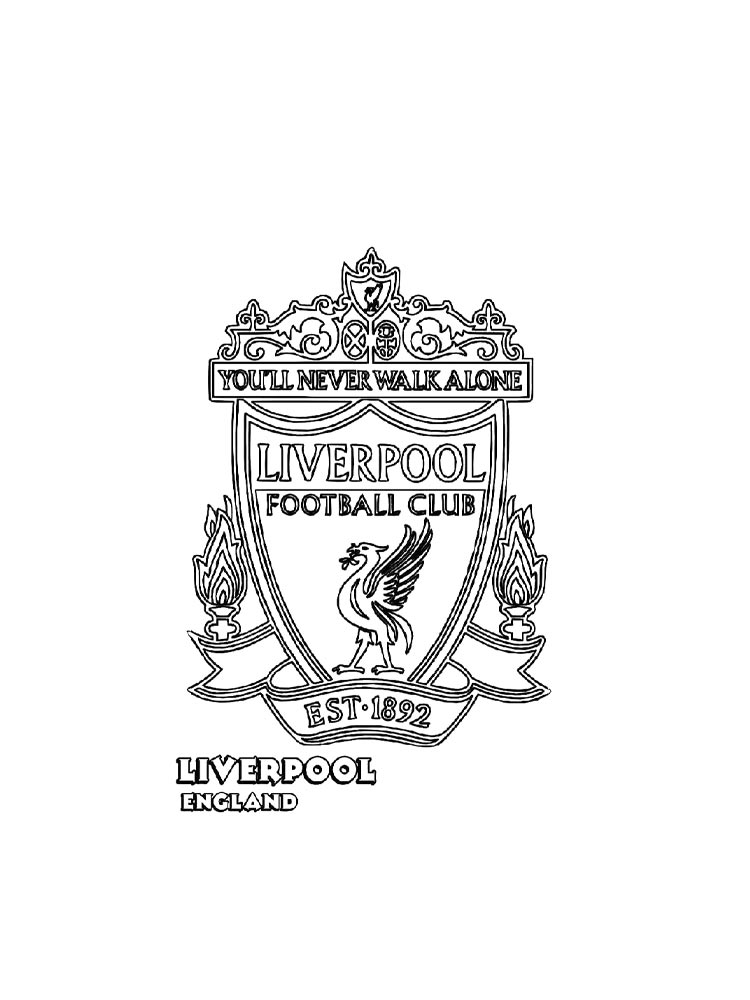 Soccer Logos Coloring Pages