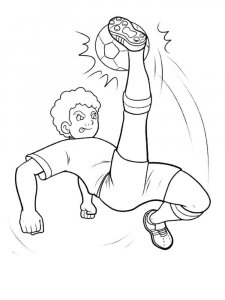 Soccer Player coloring page 38 - Free printable