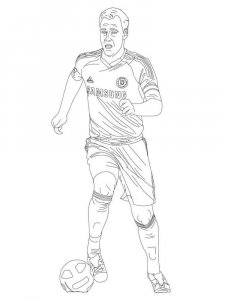 Soccer Player coloring page 23 - Free printable