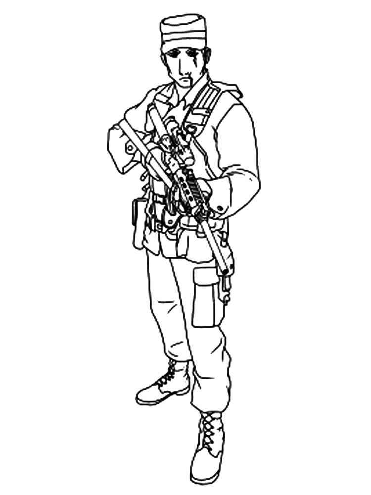 Coloring Pages Of Soldiers Coloring Pages