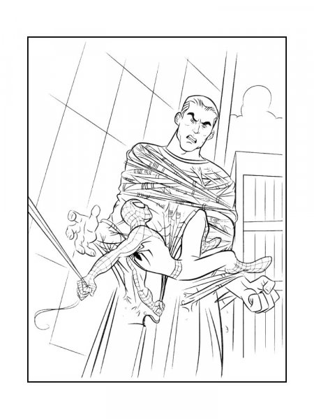 Spider-Man coloring pages