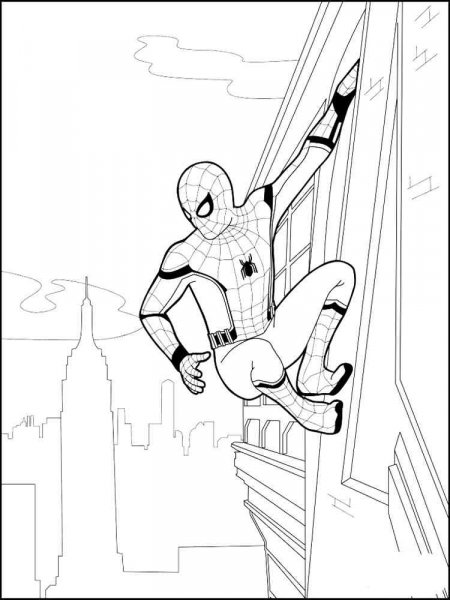 Spider-Man coloring pages