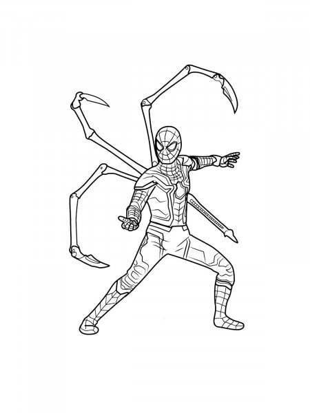 Spider-Man coloring pages