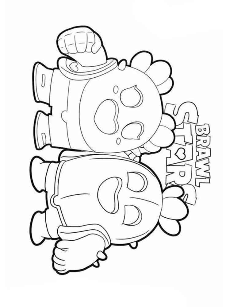 Free Brawl Stars Spike Coloring Pages Download And Print Brawl Stars Spike Coloring Pages - cactus bandits brawl stars