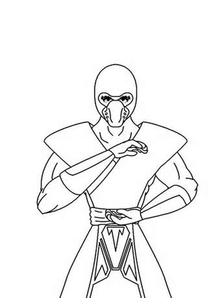 sub zero coloring pages free printable sub zero coloring pages.
