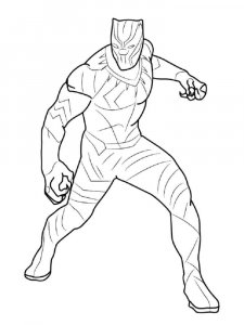 Superhero coloring page 40 - Free printable