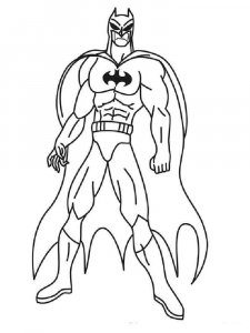 Superhero coloring page 13 - Free printable