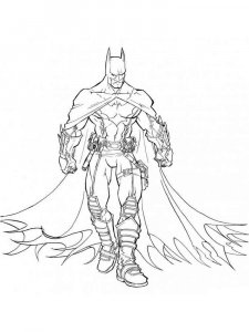 Superhero coloring page 8 - Free printable