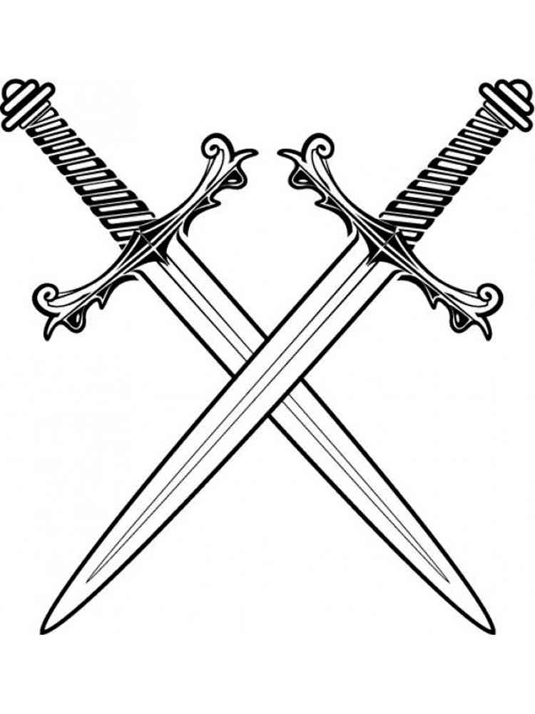 sword-coloring-pages