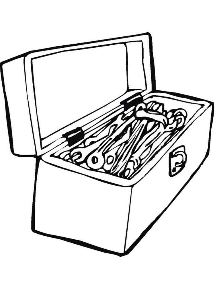 Tool Coloring Pages Free Printable Tool Coloring Page - vrogue.co