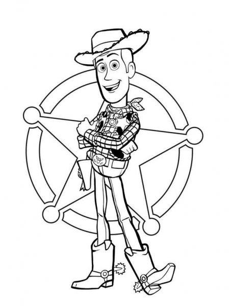 Free printable Toy story coloring pages.