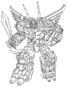 Transformers coloring page 68 - Free printable