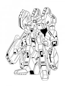 Transformers coloring page 74 - Free printable