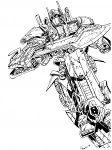 Transformers coloring page 76 - Free printable