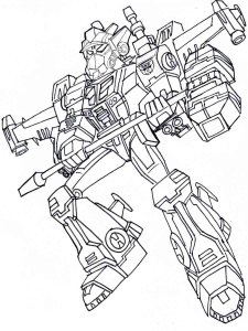 Transformers coloring page 77 - Free printable