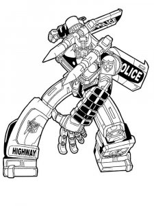 Transformers coloring page 78 - Free printable