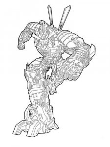 Transformers coloring page 79 - Free printable