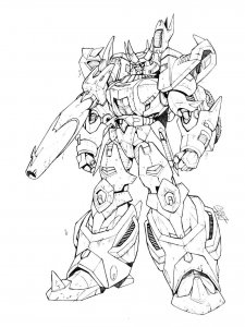 Transformers coloring page 86 - Free printable
