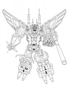 Transformers coloring page 59 - Free printable