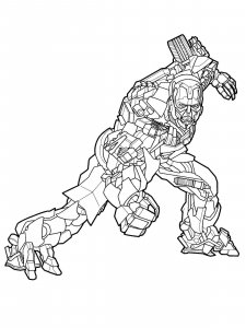 Transformers coloring page 60 - Free printable
