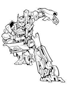 Transformers coloring page 61 - Free printable