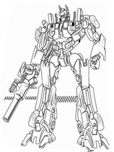 Transformers coloring page 10 - Free printable