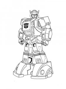 Transformers coloring page 12 - Free printable