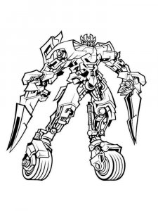 Transformers coloring page 17 - Free printable
