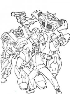 Transformers coloring page 19 - Free printable