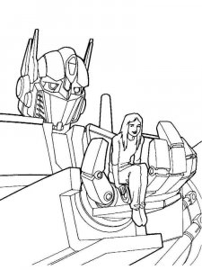 Transformers coloring page 23 - Free printable
