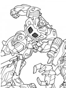 Transformers coloring page 24 - Free printable