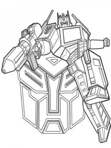 Transformers coloring page 25 - Free printable