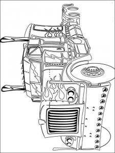 Transformers coloring page 32 - Free printable