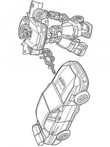 Transformers coloring page 34 - Free printable