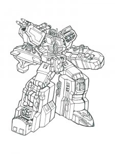 Transformers coloring page 38 - Free printable