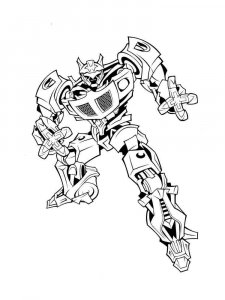 Transformers coloring page 41 - Free printable