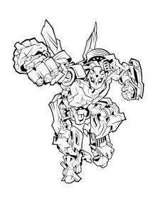 Transformers coloring page 42 - Free printable