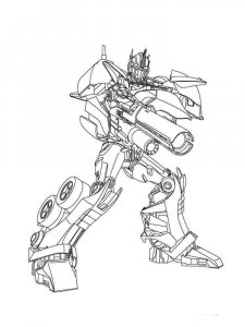 Transformers coloring page 5 - Free printable