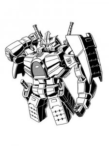 Transformers coloring page 50 - Free printable