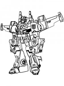 Transformers coloring page 52 - Free printable