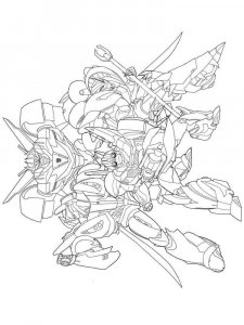 Transformers coloring page 53 - Free printable