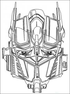 Transformers coloring page 7 - Free printable