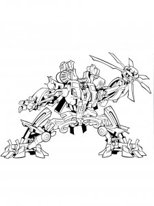 Ironhide Transformer Coloring Page
