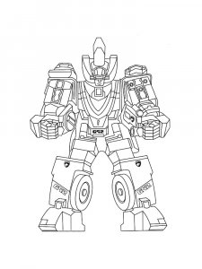 Transformer for Kids Coloring Page
