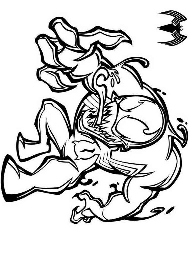 Download Venom coloring pages. Download and print Venom coloring pages
