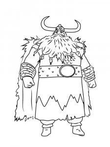 Viking coloring page 11 - Free printable